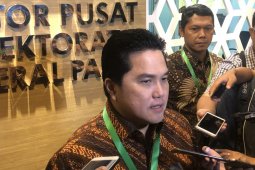 Erick Thohir jelaskan proyek perusahaan Mahaka di Garuda
