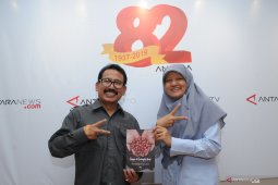 Peluncuran Buku Karkhas karya pewarta ANTARA biro Jatim