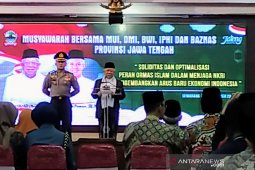 Wapres buka musyawarah mersama lima ormas Islam di Jateng