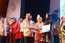 PKK Kota Kediri raih penghargaan Kementerian Kelautan dan Perikanan