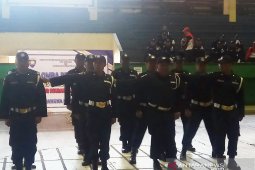 Ratusan anggota satpam ikuti lomba PBB Kreasi