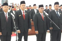 Surialam dilantik jadi Ketua DPRD Kabupaten Langkat