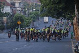 400 peserta ikuti "Gowes Bike for Bali 72.7 km" peringati Hari Juang TNI