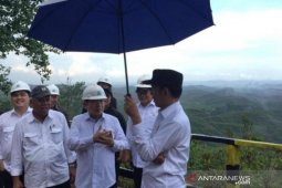 Presiden Jokowi tinjau ibu kota baru didampingi tujuh menteri