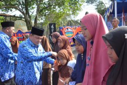 Bupati Langkat perhatian terhadap peningkatan sektor pendidikan dan infrastruktur