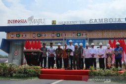 Presiden Jokowi resmikan jalan tol Balikpapan-Samarinda