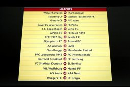 Hasil pertandingan 32 besar  Liga Europa leg pertama