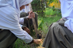 KPH wilayah VI tanam 500 pohon di hutan kota Limboto