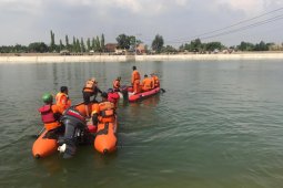 Tim SAR lakukan penyisiran di Waduk Kalimati cari korban tenggelam