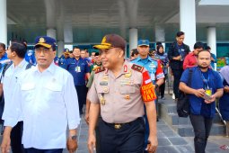 Menteri Perhubungan tiba di Bandara Syamsudin Noor
