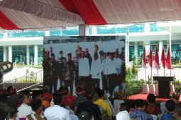 Presiden tiba di Syamsudin Noor