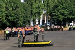 Polda Metro Jaya gelar apel pengamanan Natal dan Tahun Baru