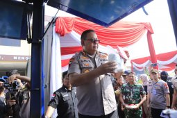 Polda Jatim musnahkan 28 kg barang bukti sabu-sabu