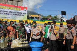 Polda Malut musnahkan ribuan miras hasil sitaan