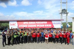 Hutama Karya gelar apel siaga Natal dan Tahun Baru