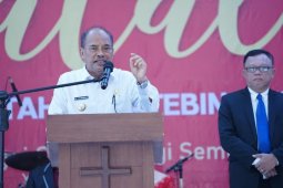 Wali kota hadiri perayaan Natal ASN Pemkot Tebing Tinggi