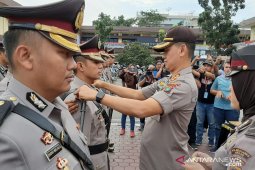 Jabatan enam Kapolsek di Medan diserahterimakan
