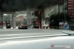 SPBU Aekkanopan nyaris ludes terbakar
