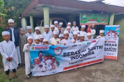 ACT Sumut salurkan bantuan ke Pesantren Sabilul Hafidzin.