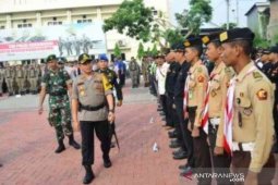 1.963 personel gabungan jaga keamanan Natal dan Tahun Baru di Bekasi