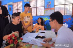 Di Kota Tangerang pembagian rapor  melalui  E-Rapor