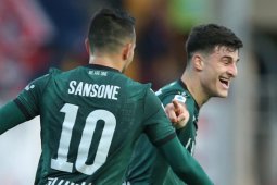 Bologna pertahankan tren tundukkan Lecce 3-2