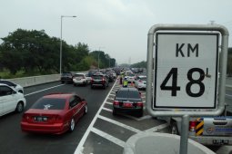 Jasa Marga: Arus lalu lintas jalan tol pada libur nataru meningkat 20,01 persen