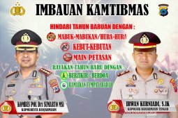 Kapolsek Banteng berikan imbauan Kamtibmas jelang tahun baru