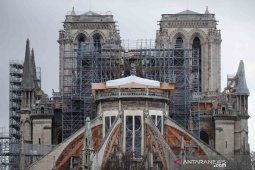Prancis akan pulihkan Notre-Dame seperti sebelum dilalap api
