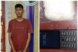 Bandar sabu-sabu Pangkalan Susu ditangkap Satresnarkoba Polres Langkat