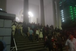 GPIB Immanuel angkat tema lingkungan dalam Misa Natal