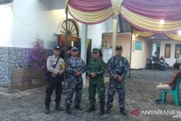 Polres Bangka perketat penjagaan misa malam Natal