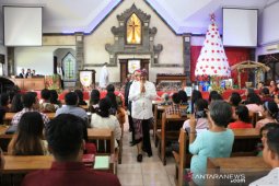 Wagub harapkan umat Kristiani di Bali rasakan kedamaian