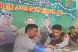 Biddokkes periksa kesehatan petugas pos pengamanan