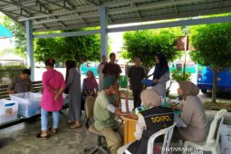 Jasa Raharja-Biddokkes Polda Babel lakukan cek kesehatan supir bus