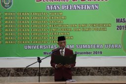 21 Wakil Dekan di UISU dilantik