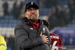 Klopp sebut keunggulan 13 poin Liverpool di puncak klasemen bukan hal relevan