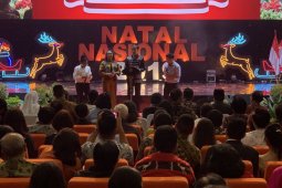 Di Natal Nasional, Jokowi cerita soal Gus Dur dan Romo Mangun, Natsir dan IJ Kasimo