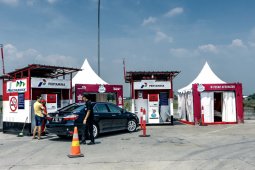 Pertamina siagakan dua SPBU modular di tol Pandaan-Malang
