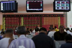 Pasar China kembali setelah libur ke lebih banyak kecemasan Evergrande