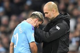 Pep Guardiola akui sulit untuk cari sosok pengganti Aguero