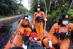 Tim SAR Gabungan temukan Latif tewas di Sungai Landak