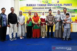 Kenal pamit Dandim, Kapolres dan Kajari dengan Bupati HST