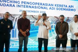 Kereta Api  Bandara Solo digratiskan selama dua bulan