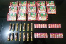Polisi Pangkalan Susu Langkat kembalikan penjual mercon kepada keluarga