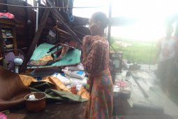 Puluhan rumah di Banjar rusak diterjang puting beliung