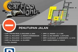 Pemkot dan Polres Madiun gelar "car free night" sambut tahun baru
