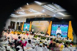 Songsong 2020, Wagub Jatim pimpin dzikir dan doa bersama anak yatim di Grahadi