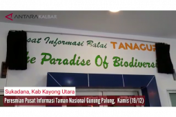 Peresmian Pusat Informasi Taman Nasional Gunung Palung Sukadana