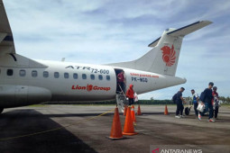 Jumlah penumpang pesawat udara ke Meulaboh sepi saat tahun baru